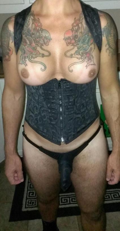 Men with female breasts