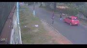 Family is car jacked in the middle of the street