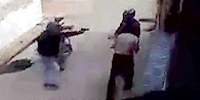 ATM guard gets shot and beaten by robbers