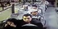 Armed thugs rob a bus passengers