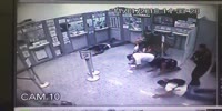 Armed bank robbery in Brazil