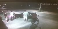Robbery at the gun point