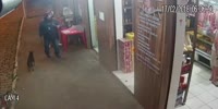 Violent robbery in Fortaleza, Brazil