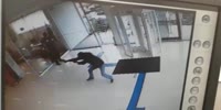 Armed bank robbery in Brazil
