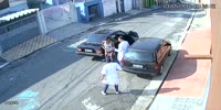 Two people in labcoats robbed during daily commute