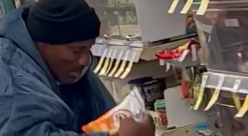 Wheelchaired Male Shoplifting In San Francisco