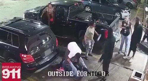 Three Men Beat Person to Death