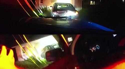 Desperate Carjacker Tazed Into Submission