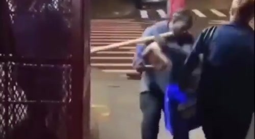 Knocked Out With A Stick