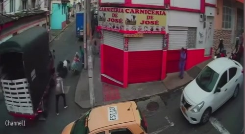 Woman In Wheelchair Hit By Truck In Colombia