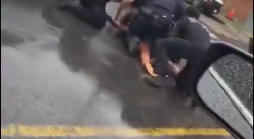Naked ratchet fights Cops - not Sexy just Raunchy