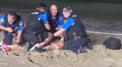 "Kung Fu Master" Arrested by "Ninja Cop"