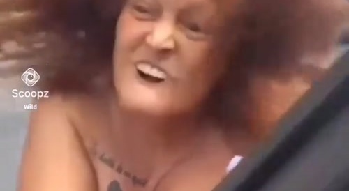 Meth head mami hitch hiker takes a ride